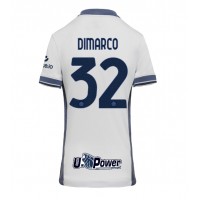 Camisa de time de futebol Inter Milan Federico Dimarco #32 Replicas 2º Equipamento Feminina 2024-25 Manga Curta